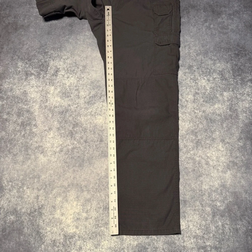 5.11 Tactical Series Mens Ripstop Cargo Pants Gray 36x34 Utility Workwear Gorp